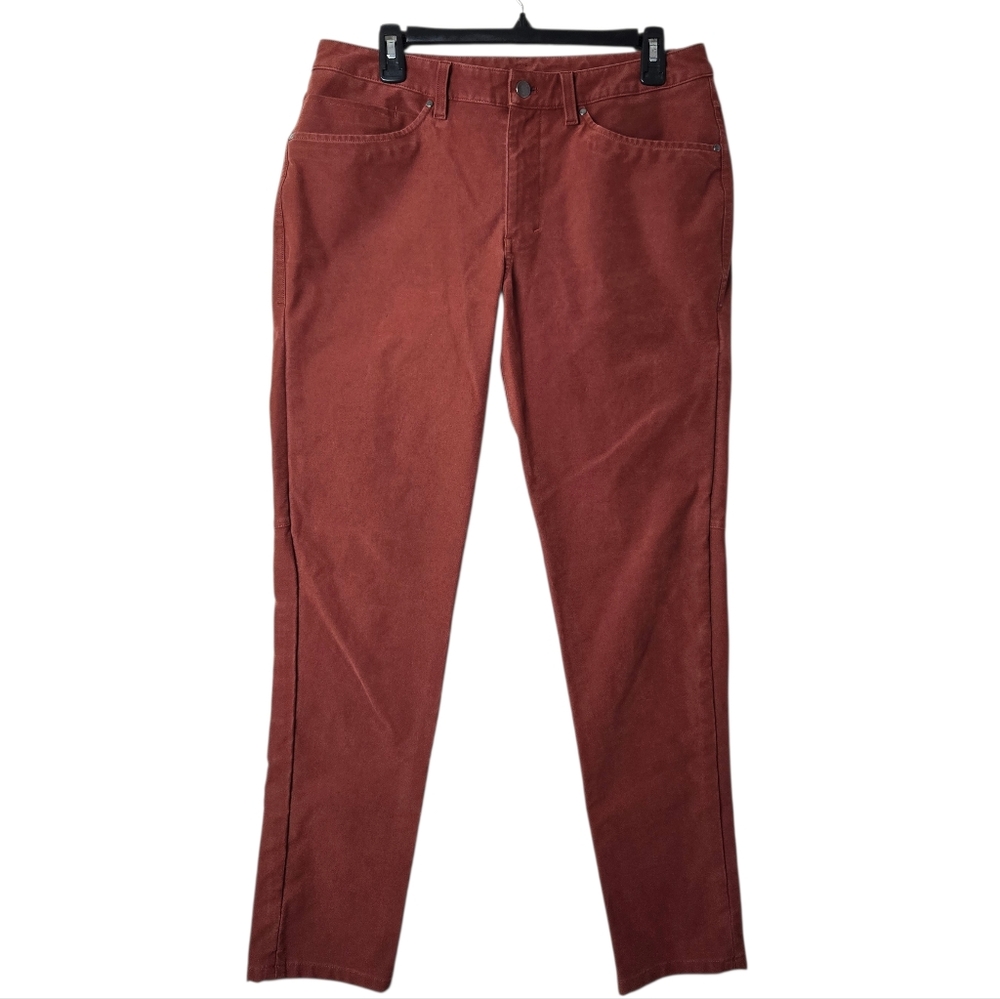Lululemon ABC Slim-Fit Pant Utilitech Date‎ Brown Sz 32